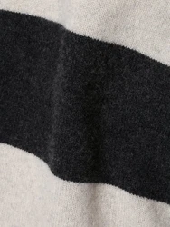 Andrew James Strickpullover Grau/Dunkelgrau/Creme/Schwarz/Rot/Braun