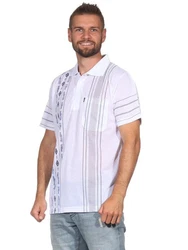 EloModa Poloshirt Herren Polo-Hemd Weiß/Creme/Hellblau/Schwarz