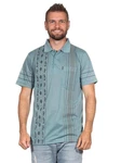EloModa Poloshirt Herren Polo-Hemd Blau/Hellblau/Grau/Grün EloModa Poloshirt Herren Polo-Hemd Blau/Hellblau/Grau/Grün