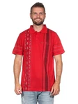 EloModa Poloshirt Herren Polo-Hemd Rot