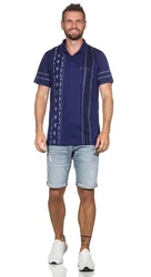 EloModa Poloshirt Herren Polo-Hemd Blau/Hellblau/Dunkelblau/Lila