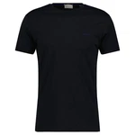 GANT Herren T-Shirt - CONTRAST LOGO Schwarz