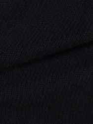 Nils Sundstrøm Strickpullover Schwarz