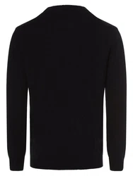 Nils Sundstrøm Strickpullover Schwarz