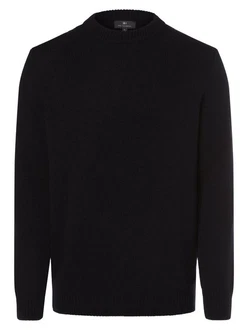 Nils Sundstrøm Strickpullover Schwarz