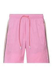 Badeshorts Iconic mit seitlichen Kontraststreifen