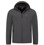 Hhenhorn Softshelljacke Alpberg Herren Jacke Outdoor Dunkelgrau/Grau