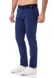 Redbridge Chinohose mit Gürtel  Indigo