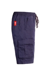 Manufaktur13 Cargoshorts Dunkelblau/Lila