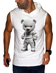 RMK Herren Tanktop  Braun/Weiß/Grau