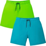 Chiemsee Bermudas mit elastischem Bund Blau/Grün/Türkis