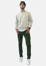 Elara Chinohose Slim Fit Khaki/Grün/Hellgrün/Dunkelgrün