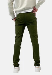 Elara Chinohose Slim Fit Khaki/Grün/Hellgrün/Dunkelgrün