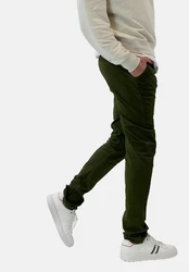 Elara Chinohose Slim Fit Khaki/Grün/Hellgrün/Dunkelgrün