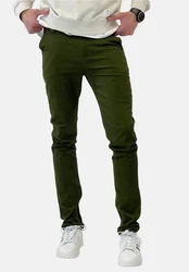 Elara Chinohose Slim Fit Khaki/Grün/Hellgrün/Dunkelgrün