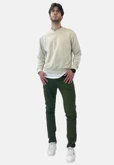 Elara Chinohose Slim Fit Khaki/Grün/Hellgrün/Dunkelgrün