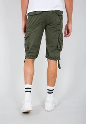 ALPHA INDUSTRIES Shorts 'Jet' Dunkelgrün/Khaki