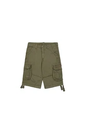 ALPHA INDUSTRIES Shorts 'Jet' Dunkelgrün/Khaki