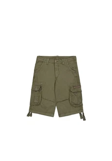 ALPHA INDUSTRIES Shorts 'Jet' Dunkelgrün/Khaki