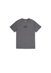 Alpha Industries T-Shirt Basic T ML Blau/Dunkelblau/Grau/Dunkelgrau