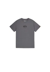 Alpha Industries T-Shirt Basic T ML Blau/Dunkelblau/Grau/Dunkelgrau
