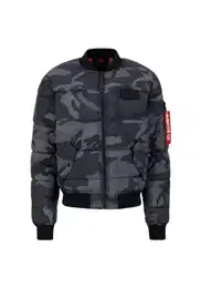 Bomberjacke Men - Bomber Jackets MA-1 Puffer Bomber Camo