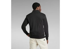 G-STAR Sweatjacke Schwarz/Braun/Dunkelblau/Dunkelgrau