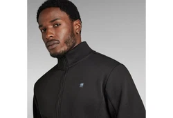 G-STAR Sweatjacke Schwarz/Braun/Dunkelblau/Dunkelgrau