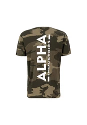 Alpha Industries T-Shirt Backprint T Camo Camo