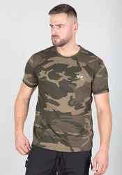 Alpha Industries T-Shirt Backprint T Camo Camo