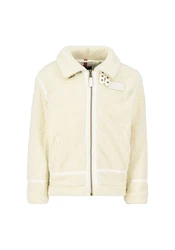 Alpha Industries Bomberjacke B-3 Teddy Beige/Weiß/Creme/Khaki/Gelb