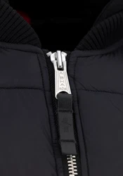 Alpha Industries Bomberjacke MA-1 ZH Puffer FD Schwarz/Grau