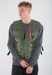 Alpha Industries Blouson Utility Vest Dunkelgrün/Grün