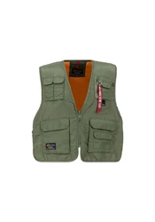 Alpha Industries Blouson Utility Vest Dunkelgrün/Grün
