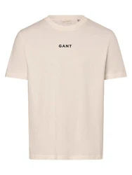 Gant T-Shirt Style CONTRAST SMALL LOGO TSHIRT Khaki/Grau/Braun
