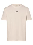 Gant T-Shirt Style CONTRAST SMALL LOGO TSHIRT Khaki/Grau/Braun