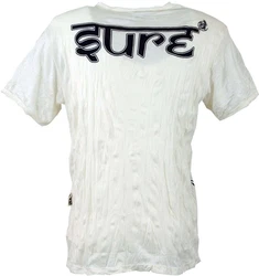 Guru-Shop T-Shirt Sure Herren T-Shirt Ganesh weiß