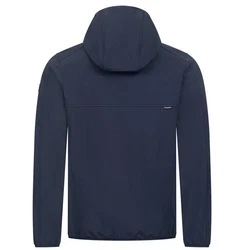 Hhenhorn Softshelljacke Alpberg Herren Jacke Outdoor Dunkelblau/Hellblau/Blau
