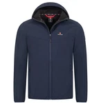 Hhenhorn Softshelljacke Alpberg Herren Jacke Outdoor Dunkelblau/Hellblau/Blau