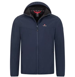 Hhenhorn Softshelljacke Alpberg Herren Jacke Outdoor Dunkelblau/Hellblau/Blau