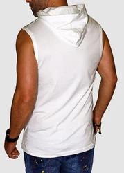 RMK Tanktop Herren Shirt Muskelshirt Gym Highway Motorrad Dunkelblau/Weiß