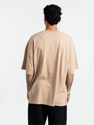 Karl Kani T-Shirt Autograph Boxy Beige/Khaki/Braun/Dunkelgrün/Gelb