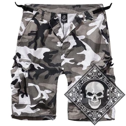 Brandit Cargoshorts Cargo Shorts kurze Hose Dunkelgrün/Khaki