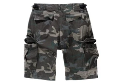 Brandit Cargoshorts Cargo Shorts kurze Hose Khaki/Dunkelgrün/Grau/Dunkelgrau