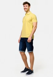 Indicode Poloshirt INJorah Gelb/Neonfarben/Grün