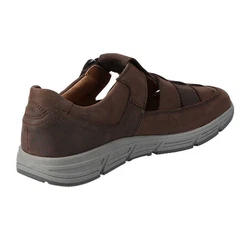 Waldläufer Haslo Klettschuh Slipper Braun/Dunkelbraun/Beige