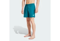 ADIDAS ORIGINALS Sportbadehose Essentials Solid Grün/Türkis