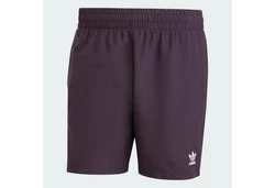 ADIDAS ORIGINALS Sportbadehose Essentials Solid pflaume/weiß
