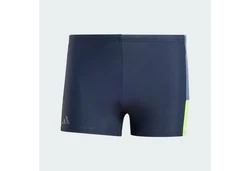 adidas Performance Boxer-Badehose BLOCK BOXER Dunkelblau/Grün/Hellblau/Blau/Grau/Türkis
