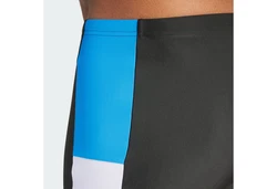 adidas Performance Boxer-Badehose BLOCK BOXER Schwarz/Orange/Gelb/Blau/Braun